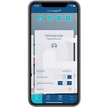 Sirena de Alarma Inteligente Homematic IP HmIP-ASIR-2, interior, inalámbrica, con función de app y notificaciones push