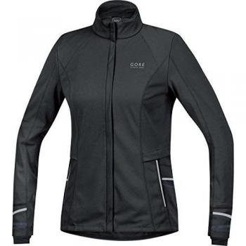 Gore Running Wear Mythos Lady 2.0 Windstopper Soft Shell - Chaqueta para mujer, color negro, talla 44