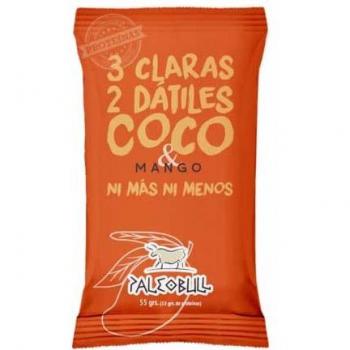 Barrita energética de Mango con dátiles y coco - Paleobull 55 g