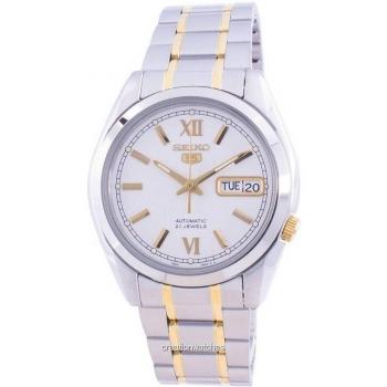 Seiko 5 Automatic Men's Watch with White Dial SNKL57K1
