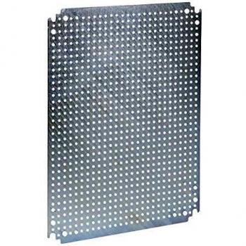Schneider Electric NSYMF54 Placa de Montaje Microperforada Al 500 x An 400 con Orificios de Diámetro 3.6 mm. paso 12.5 mm