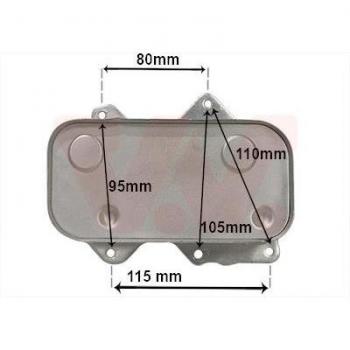 Enfriador de aceite VAN WEZEL 58013717