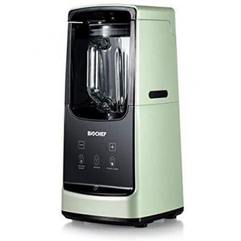 Batidora al vacío BioChef Astro - Conservación prolongada de alimentos batidos | Motor 1000W | Jarra de vidrio 1L | Envase al vacío 700ml (Verde Menta)