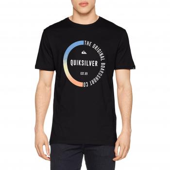 Quiksilver Classic Revenge Camiseta, Hombre, Anthracite/Solid, S