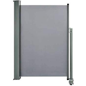 vidaXL Patio Retractable Side Awning 120 x 300 cm Grey