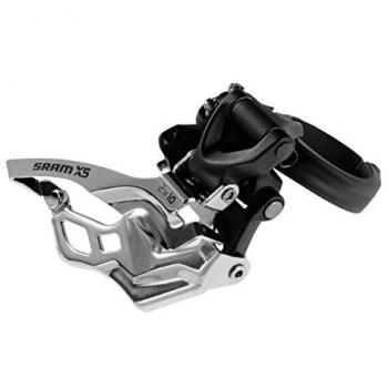 Sram MTB X5 2 x 10 High Clamp 31.8/34.9 Black Bottom Pull - Desviador para Bicicletas, Color Multicolor