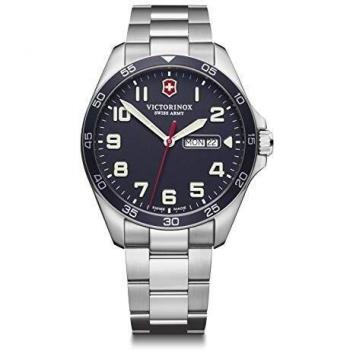 Victorinox Men's Field Force - Swiss Made Analogue Quartz Stainless Steel Watch with Day/Date 241851