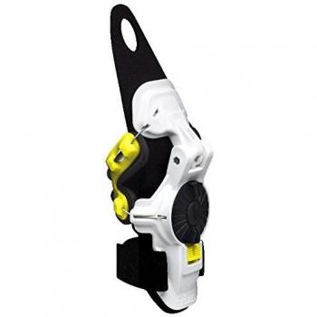 Mobius X8 - Protector para muñeca Unisex, Unisex Adulto, Color Blanco/Amarillo, tamaño M/L