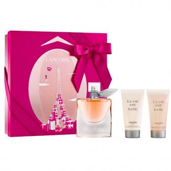 Set de regalo Lancôme La Vie Est Belle: Eau de Parfum 50 ml, loción corporal 50 ml y gel de ducha 50 ml