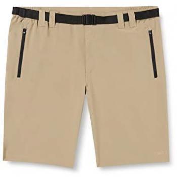 CMP Men's Beige Regular Fit Stretch Polyester Bermuda Shorts 3XL