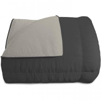 Edredón Invernale Elegant 1 Plaza 170x260 cm Gris Claro/Gris Oscuro