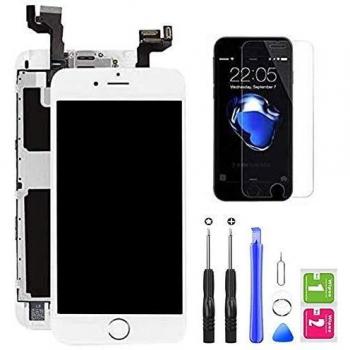 Hoonyer Pantalla para iPhone 6S Pantalla táctil LCD Pantalla digitalizadora Herramientas de reparación