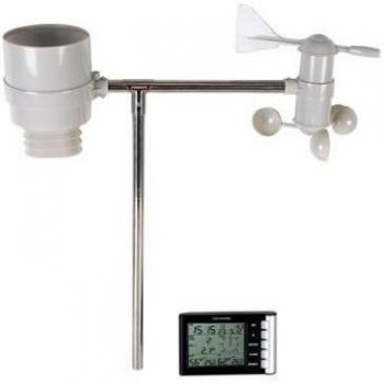 VSE 167053 Estación meteorológica inalámbrica con reloj DCF y sensor exterior