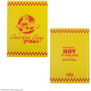 Cuaderno Tapa Dura Licencia Oficial Surfer Boy Pizza 15 x 21 cm 160 Páginas