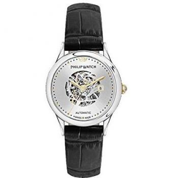 Philip Watch Women's Analog Automatic Watch with Leather strap R8221596501