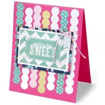 Sizzix Thinlits Stephanie Barnard - Juego de 7 troqueles de bordes