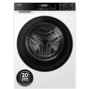 Lavadora Carga Frontal Haier 10kg Inverter X5 Series, 1400 rpm, Clase A-20%, Función Vapor, 14 Programas, Tratamiento ABT, Display Digital