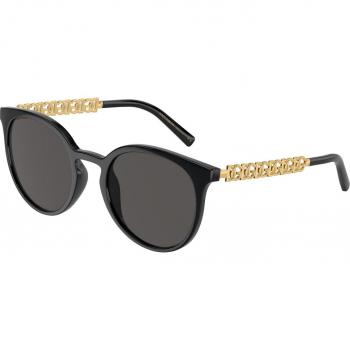 Dolce & Gabbana DG6189U 501/87 Women’s Sunglasses Black Size 52