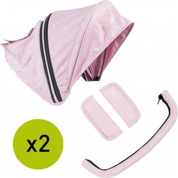 Pack de Accesorios para Silla de paseo Ventt Twin - Rosa