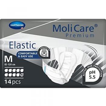 MoliCare Premium Elastic Slip Incontinencia Talla M 10 Tropfen 14 Piezas