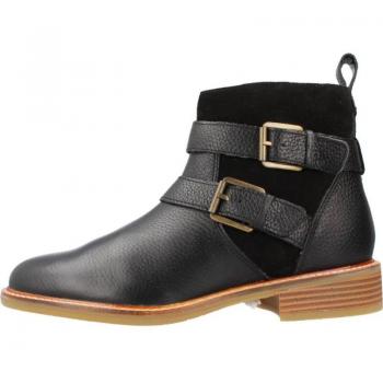 Botines de Mujer Clarks Cologne Buckle Negro