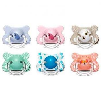 Suavinex Fusion Silicone Soother with Physiological Nipple - 2 to 4 Months - 1 Unit