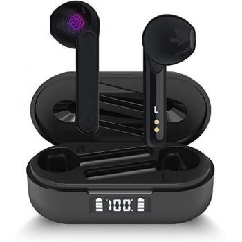 Auriculares Inalámbricos Aoslen Auriculares Bluetooth 5.1 Reproducción de 36 Horas Estéreo HiFi Control Táctil con Micrófono IPX6 Impermeabile, para iPhone Huawei Xiaomi Samsung Android