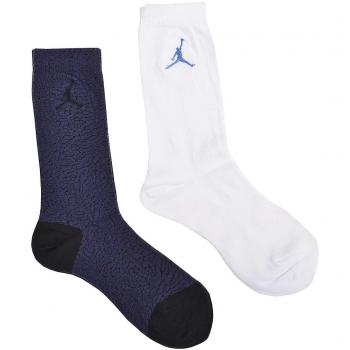 NIKE JORDAN - Medias de fútbol - para hombre Azul Navy/Blanco L