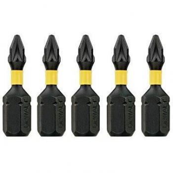 Dewalt DT7386T-QZ DT7386T-QZ-Puntas Impact Torsion x 5, 0 W, 0 V, Multicolor, 25mm PZ1
