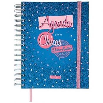 Agenda Escolar Talkual 2023-2024 Azul Cuarto 1 Día Página Vitamina