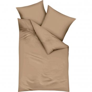 Kaeppel G-130006-34D4-VA97 - Juego de fundas para edredón, 200 cm x 200 cm, color beige