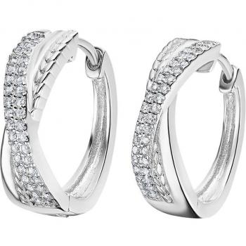 Pendientes Lotus Silver Infinito LP3319-4/1 de Plata con Circonitas para Mujer
