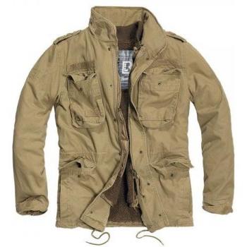 Brandit M-65 Giant Winter Jacket for Men - Camel - 5XL