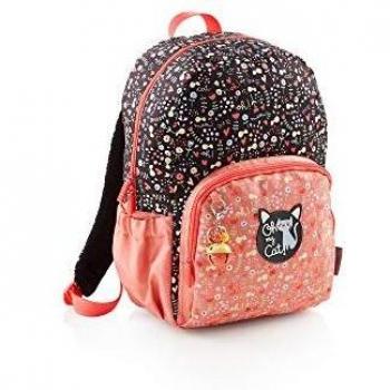Miquelrius 19604 - Mochila Doble Grande Oh My Cat, color Rosa