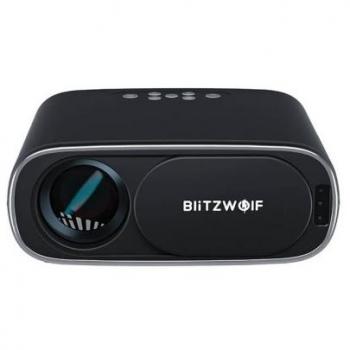 Proyector LED BlitzWolf BW-V4 1080p con Wi-Fi y Bluetooth - Negro