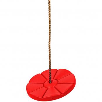 Swing King niños/niños Swing Disco plástico D28 cm rojo 2521062 altura ajustable