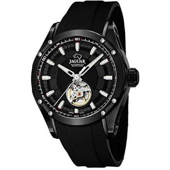 Reloj Jaguar J813/1 Automatic Collection para Hombre con Caja de Acero Inoxidable 316L y Correa de Caucho Negro