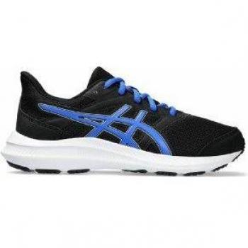 Asics Jolt 4 GS Zapatillas de Running Infantil, Color Negro/Azul, Modelo 1014A300-005