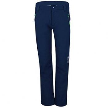 Pantalones Softshell Fjell para Niños 92 cm, Color Marino/Verde