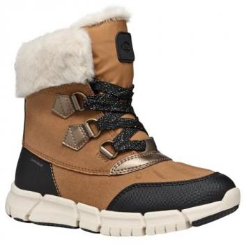 Botas Geox Flexyper Ab Whisky / Negro EU 30 para Niños