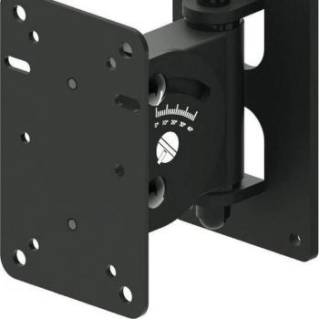 Quik Lok QL-953 Adjustable Speaker Wall Mount, Black, Pair