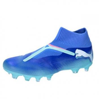 Botas de fútbol Puma Future 7 Match+ LL FG/AG, Unisex Adulto, color Bluemazing White-Electric Peppermint, talla 45 EU