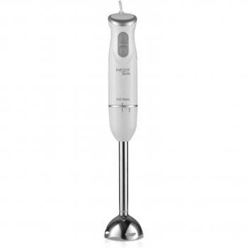 HAEGER Slim - Batidora de Mano de 300W, 2 interruptores, función Turbo y lámina INOX de 5,4cm.