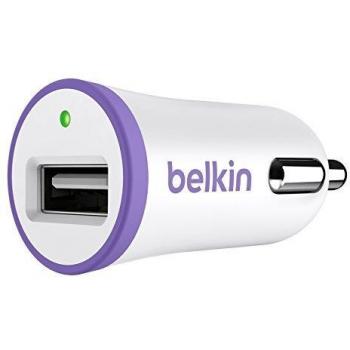 Belkin F8J014btPUR - Cargador de móvil para el coche, color purpura