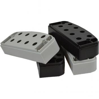 Sporti France Complete Step (step + 2 Risers) Black / Grey One Size unisex