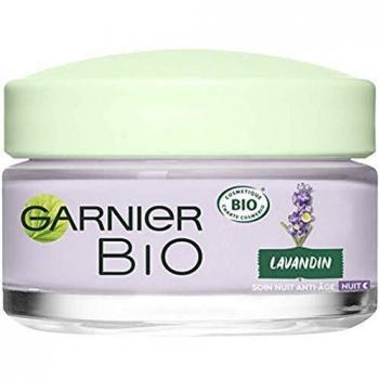 Crema de Noche Antienvejecimiento con Aceite Esencial de Lavanda Bio 50ml de Garnier Bio