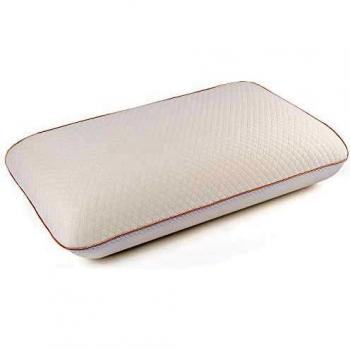 Power Of Nature Almohada de Espuma viscoelástica, Almohada Cervical Almohada Antiacaros Ergonómico Terapéutico Reduce Dolores Cervicales, Almohada de Cama Suave con Cubierta de Malla de enfriamiento