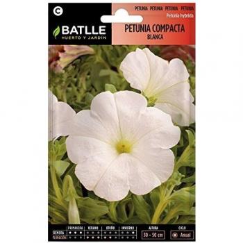 Semillas de Flores - Petunia Compacta blanca - Batlle