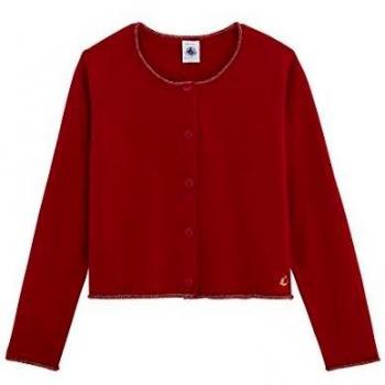 Petit Bateau Cardigan_5097002 Chaqueta Punto, Rojo