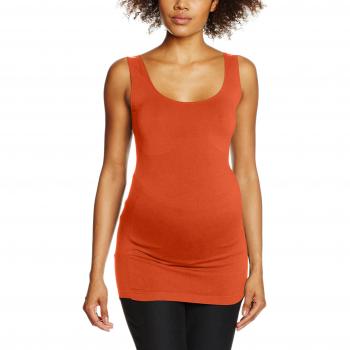MAMALICIOUS Mlheal, Top Premamá para Mujer, Rojo